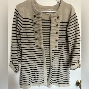 Striped cardigan